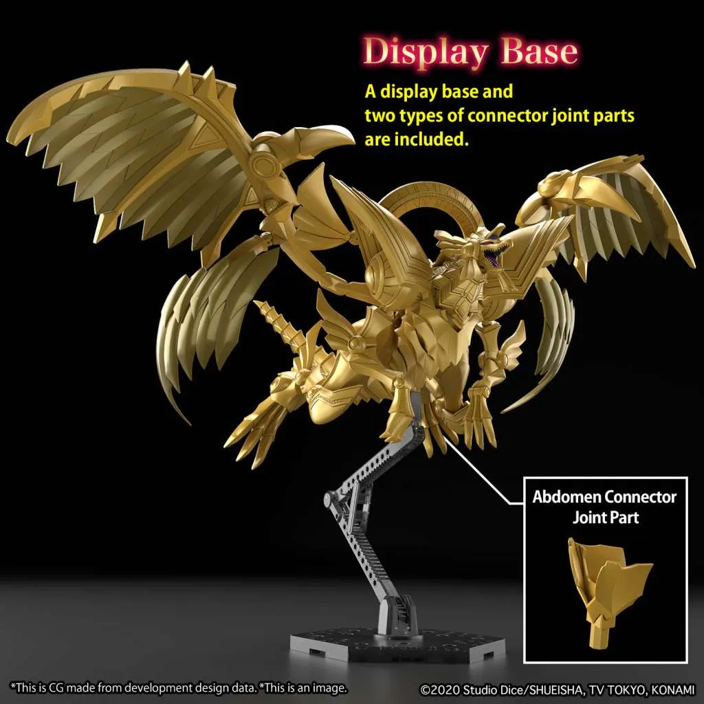 YU-GI-OH! -Figure-rise stand. Amplified Winged dragon of Ra -Model Kit